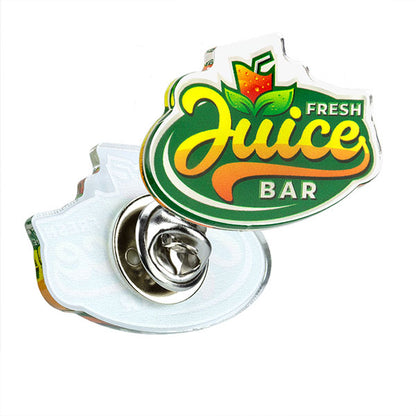 25mm Bespoke Recycled Acrylic Badge